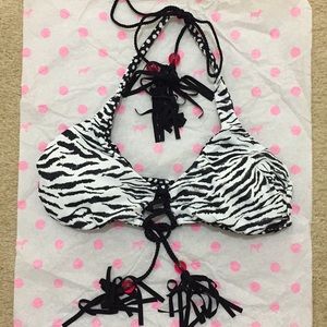 S Victoria’s secret pink swim top triangle bikini
